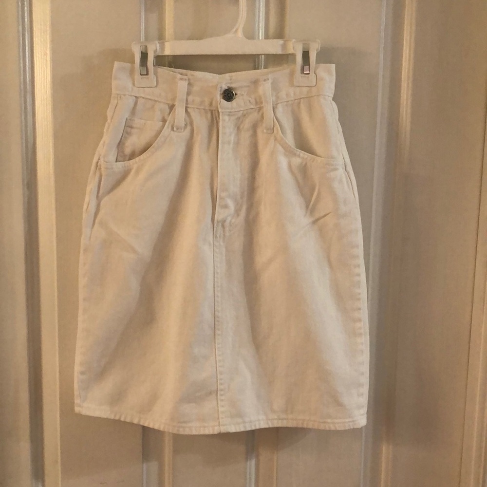 Vintage No Excuses Jean Skirt